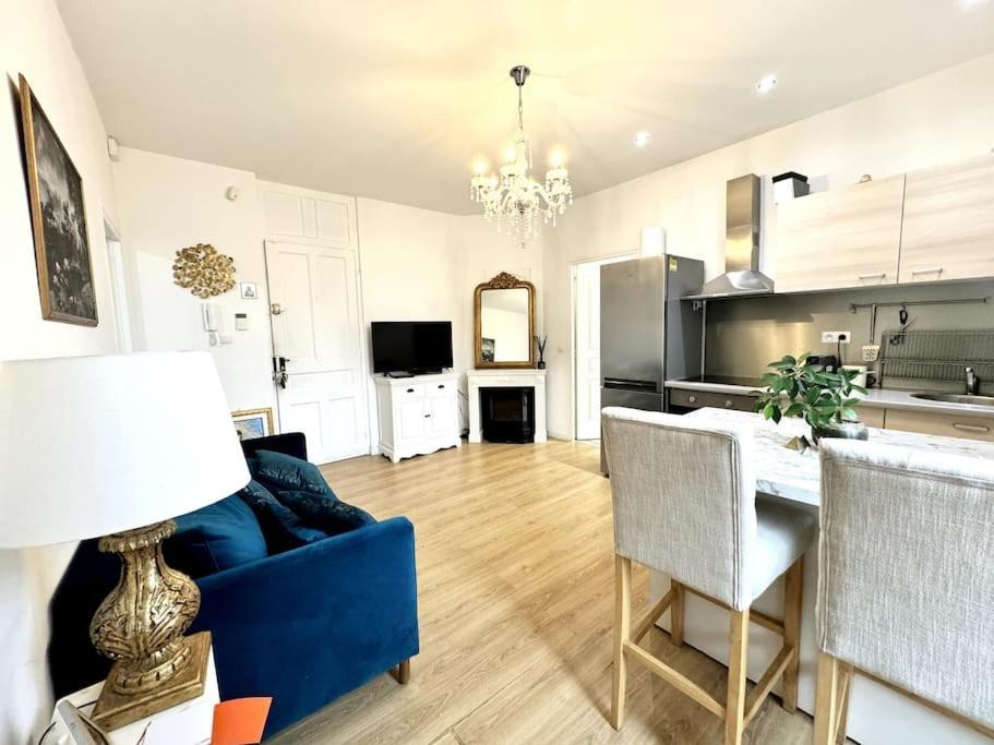 Lumineux Appartement Deux Pieces นีซ ภายนอก รูปภาพ